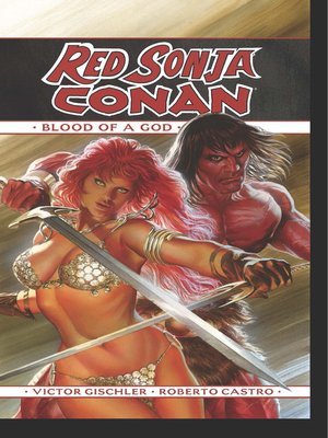 cover image of Red Sonja/Conan: The Blood of a God